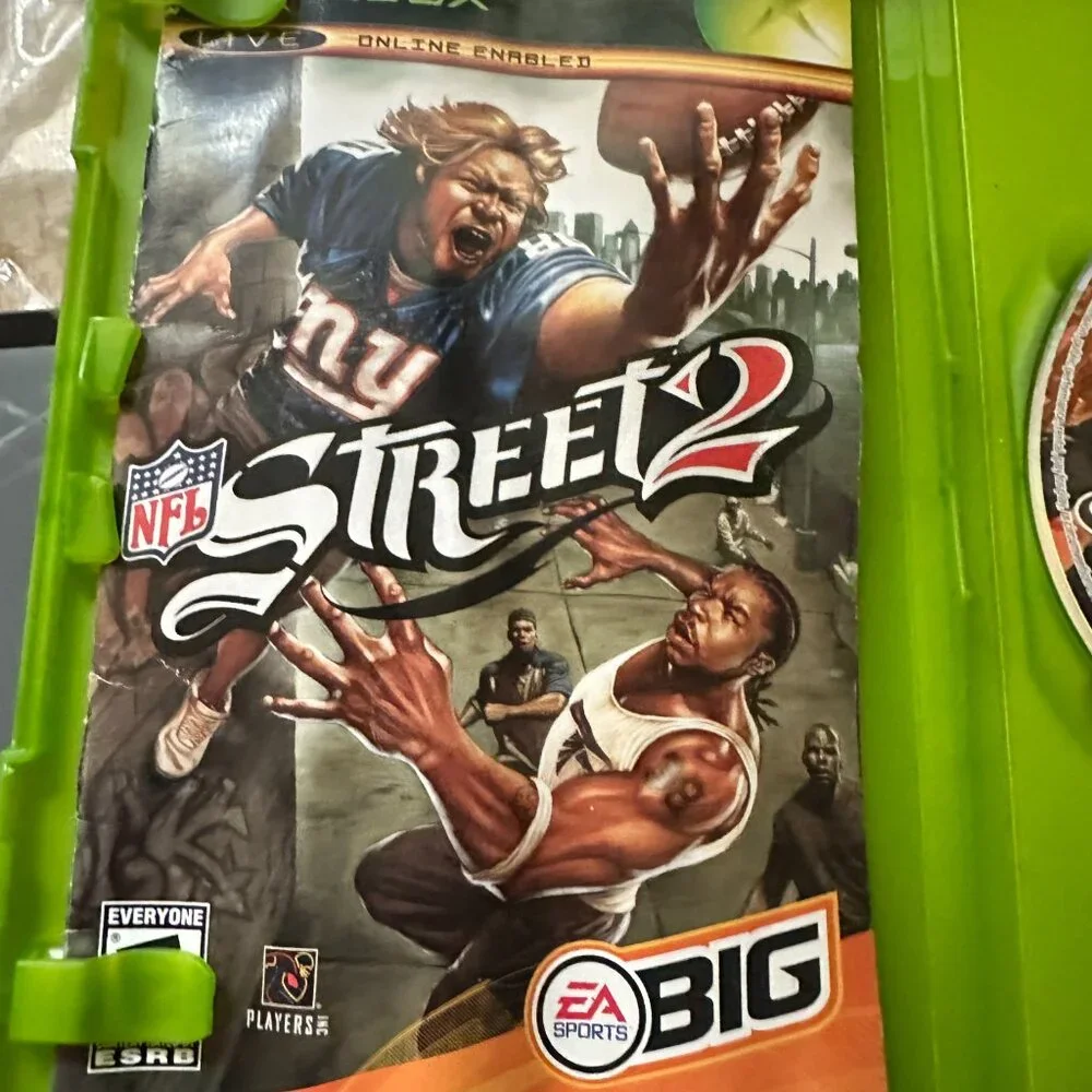 NFL Street 2 (Microsoft Xbox, 2004) CIB Complete In box Tested Working